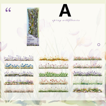 Four Seasons Plants Sticker 15pcs