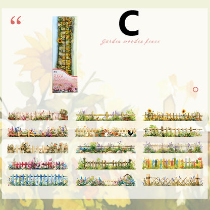 Four Seasons Plants Sticker 15pcs