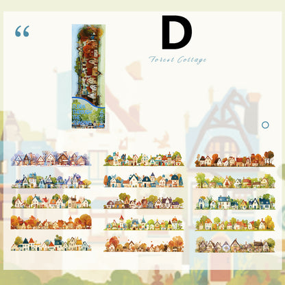 Four Seasons Plants Sticker 15pcs
