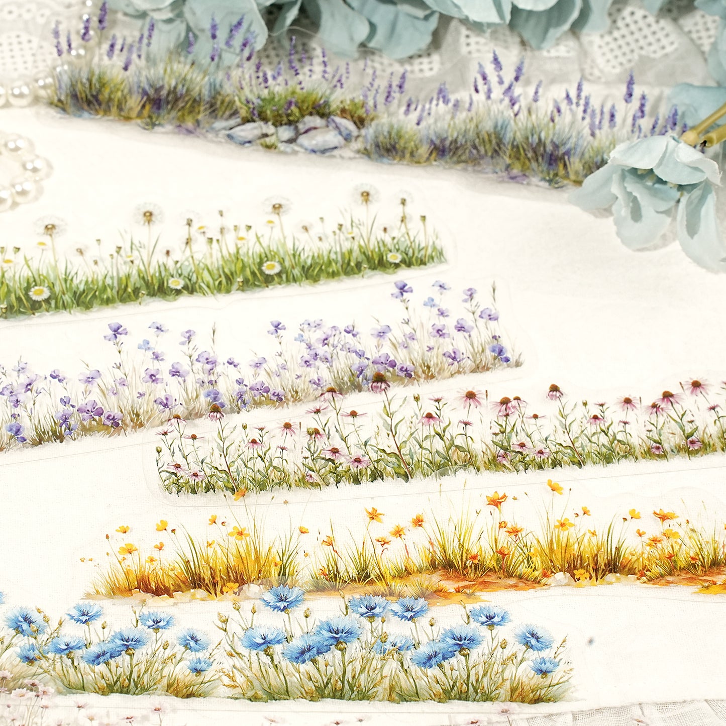 Four Seasons Plants Sticker 15pcs