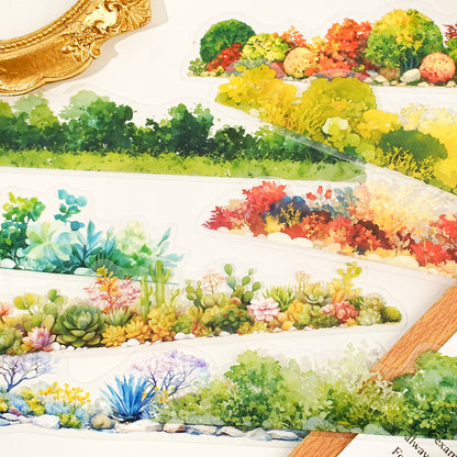 Four Seasons Plants Sticker 15pcs