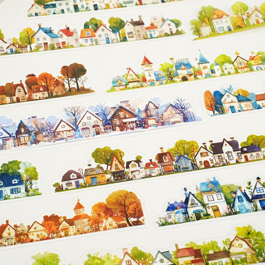 Four Seasons Plants Sticker 15pcs