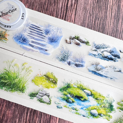 6cm*2m Four Seasons Riverside Tape