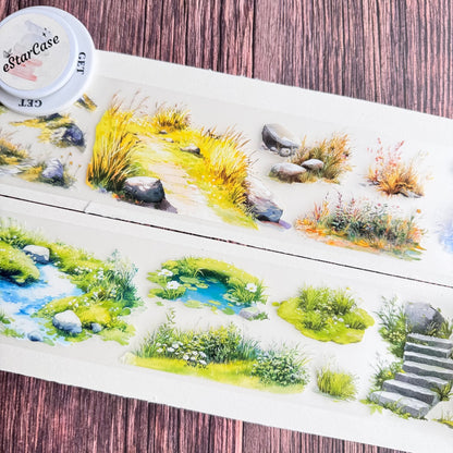 6cm*2m Four Seasons Riverside Tape