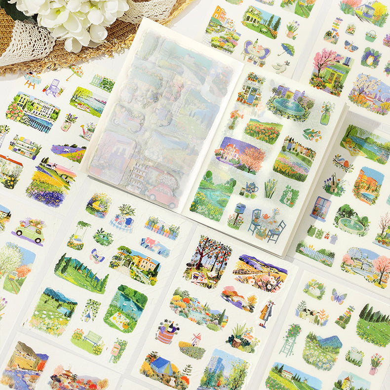 Four Seasons Sticker Book 20pcs