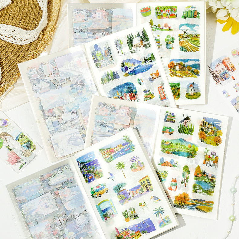 Four Seasons Sticker Book 20pcs