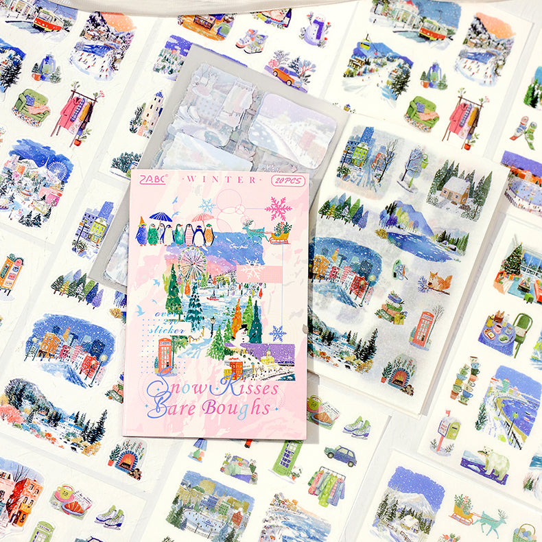 Four Seasons Sticker Book 20pcs