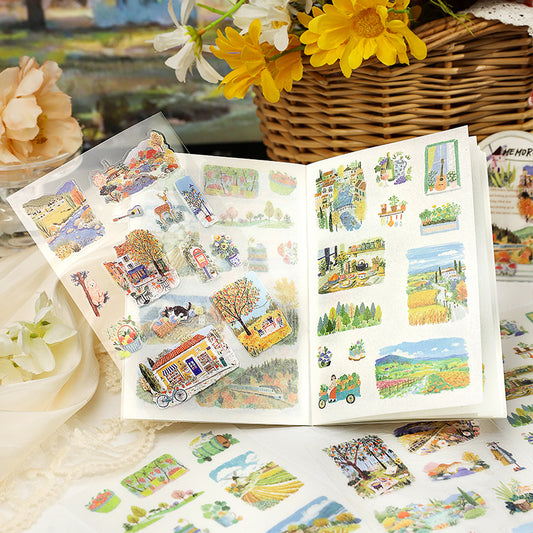 Four Seasons Sticker Book 20pcs