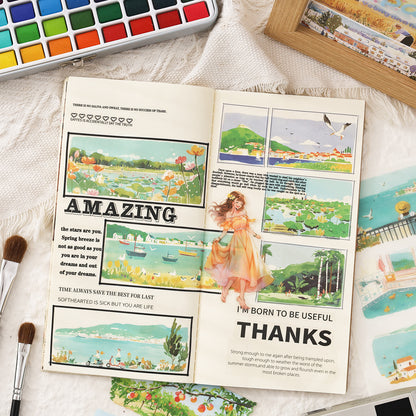 Four Seasons Sticker Book