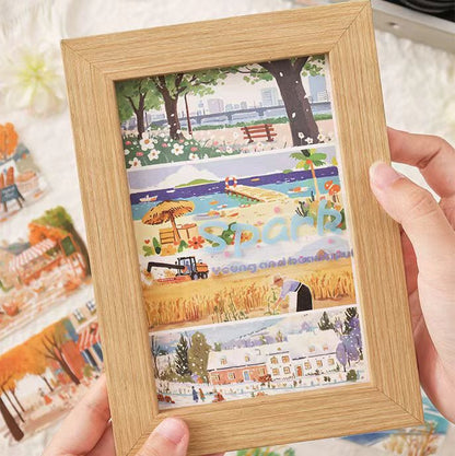 Four Seasons Sticker Book