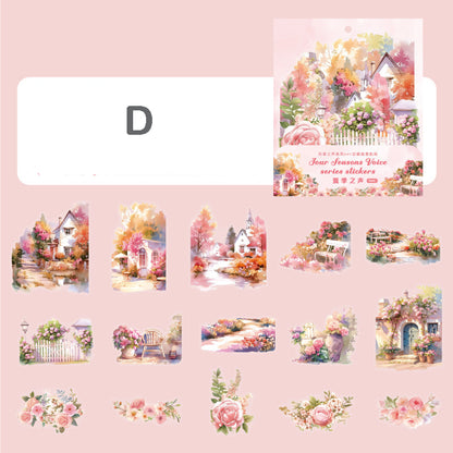 Four Seasons Voice Stickers 15pcs