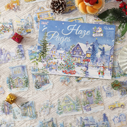 Four Times Scenery Sticker Book 20pcs