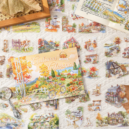 Four Times Scenery Sticker Book 20pcs