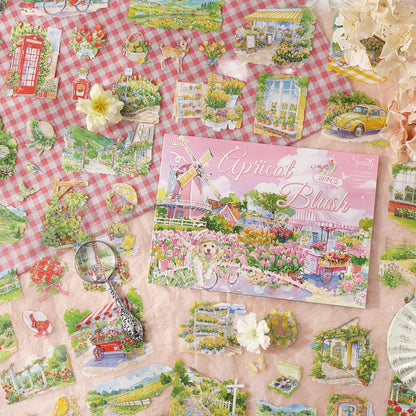 Four Times Scenery Sticker Book 20pcs