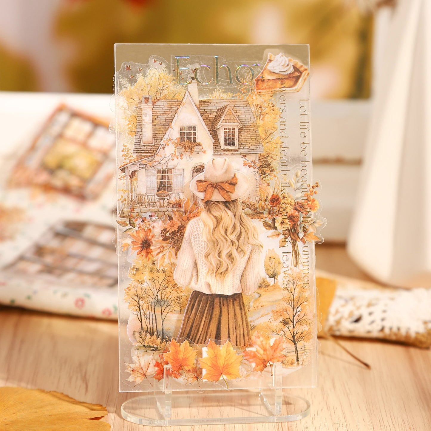 Four seasons journey Sticker Book 20pcs