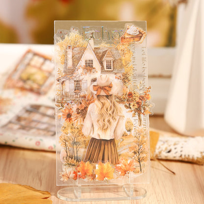 Four seasons journey Sticker Book 20pcs