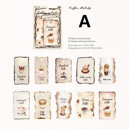 Fragrant Moment Sticker 20pcs