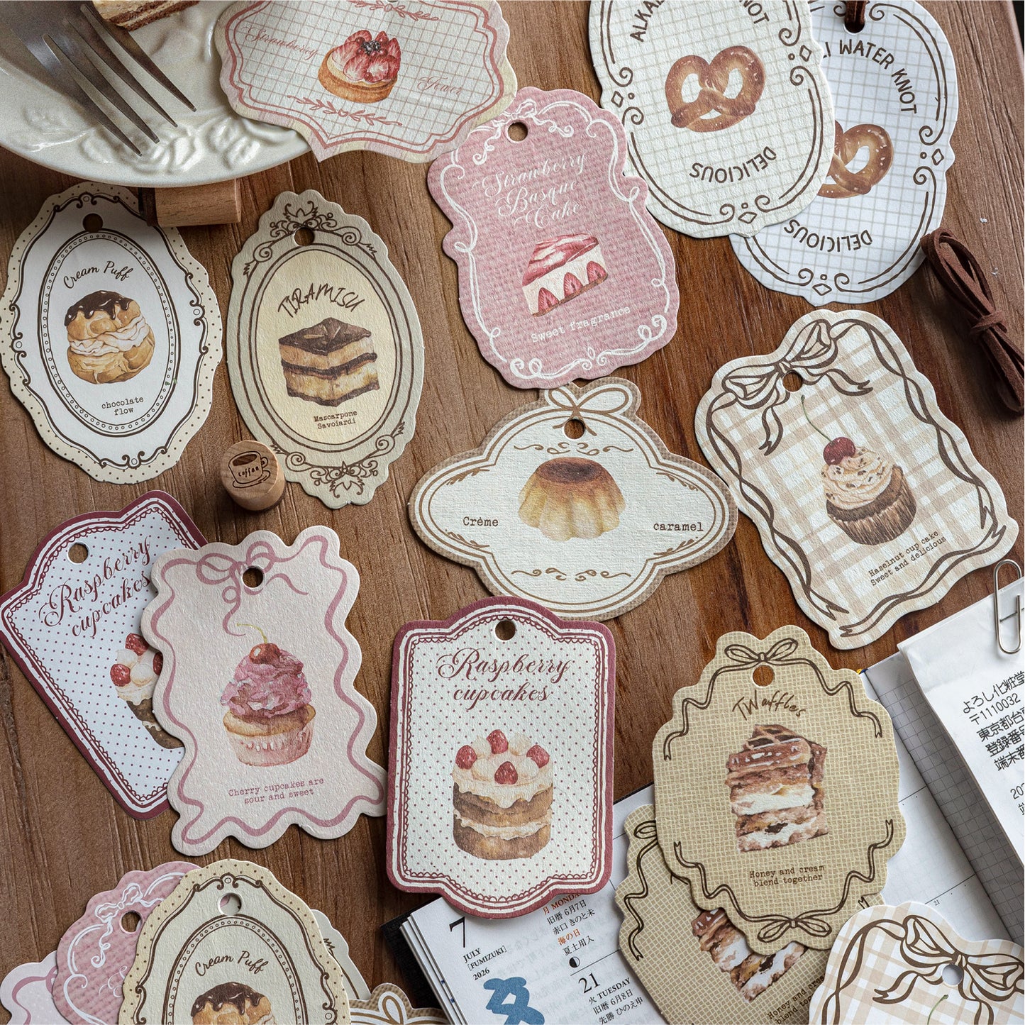 Fragrant Moment Sticker 20pcs