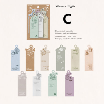 Fragrant Moment Sticker 20pcs