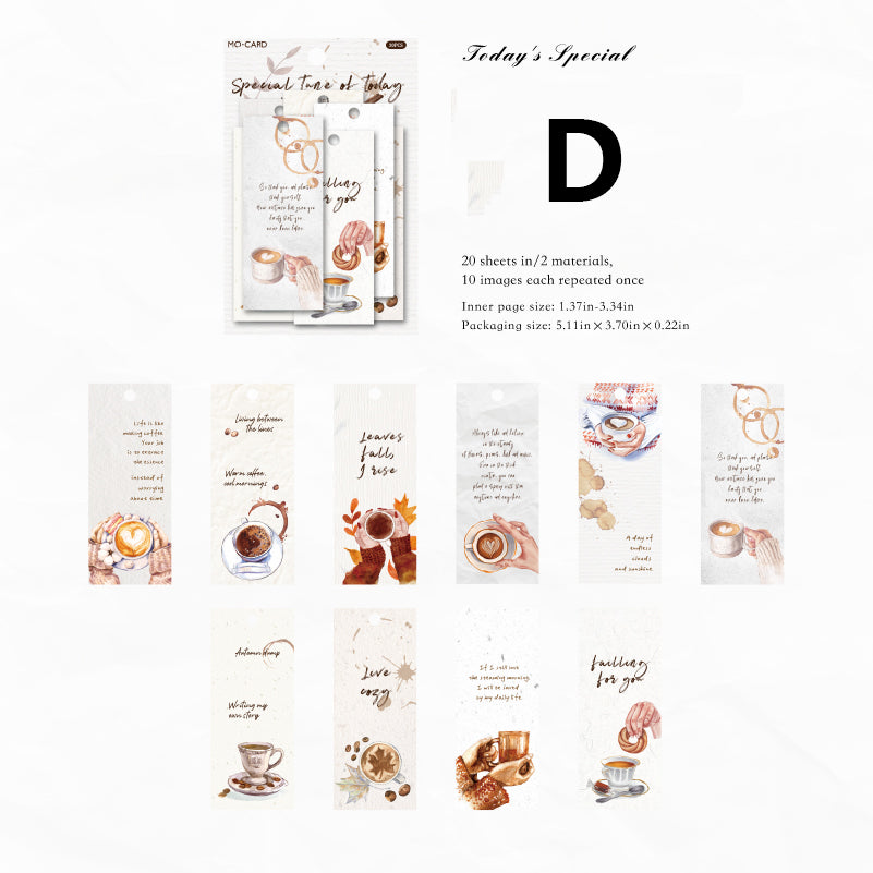 Fragrant Moment Sticker 20pcs