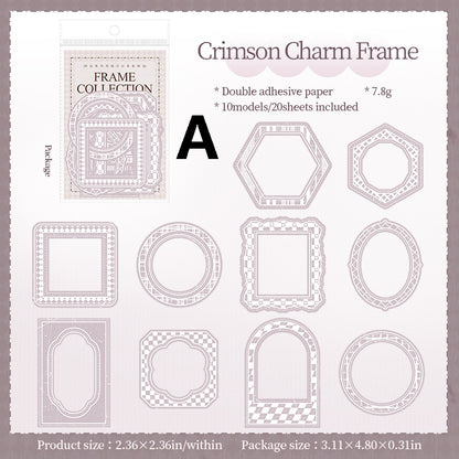 Frame Collection Sticker 20pcs