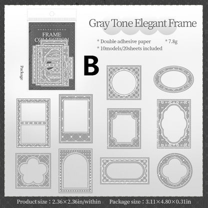 Frame Collection Sticker 20pcs