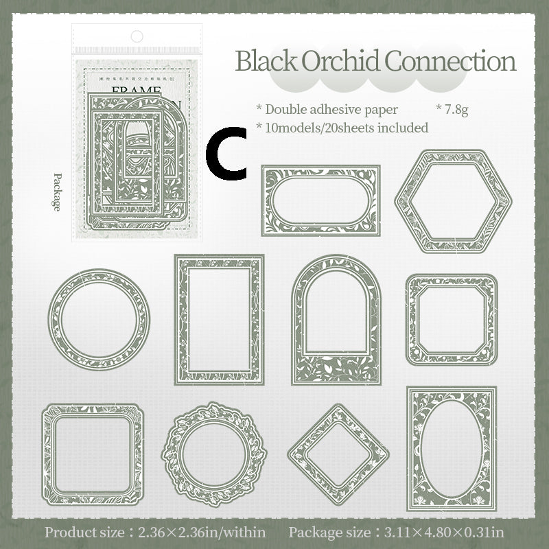Frame Collection Sticker 20pcs