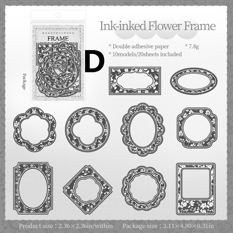 Frame Collection Sticker 20pcs