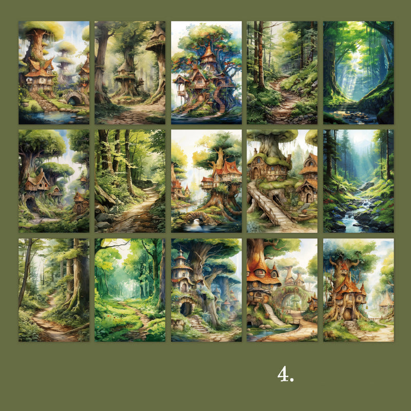 Free Fantasy Realm Paper 30pcs