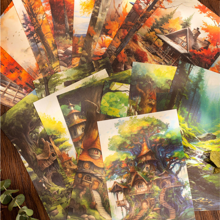 Free Fantasy Realm Paper 30pcs