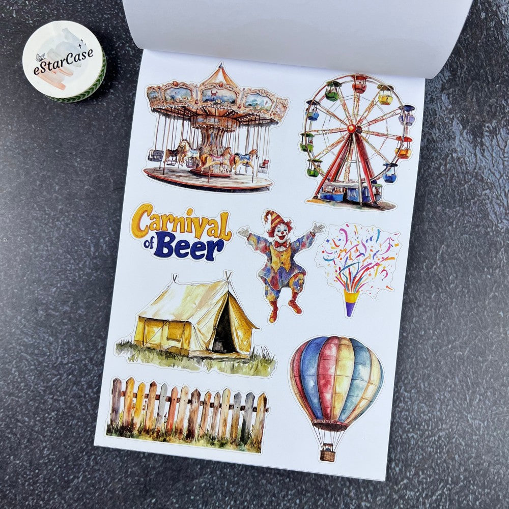 Bubble Feast Sticker Book