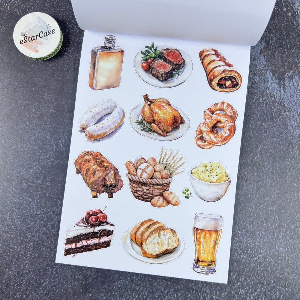 Bubble Feast Sticker Book