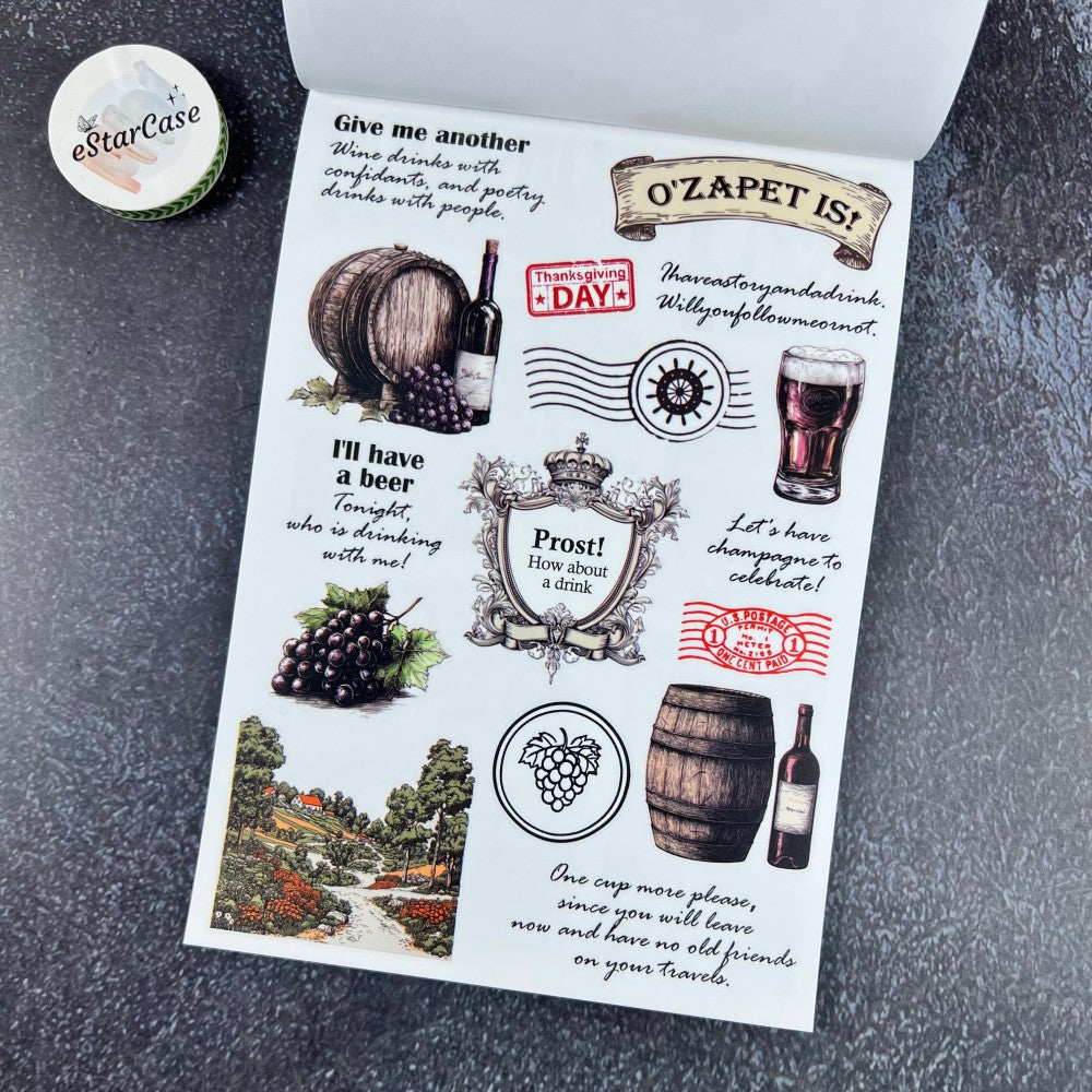 Bubble Feast Sticker Book