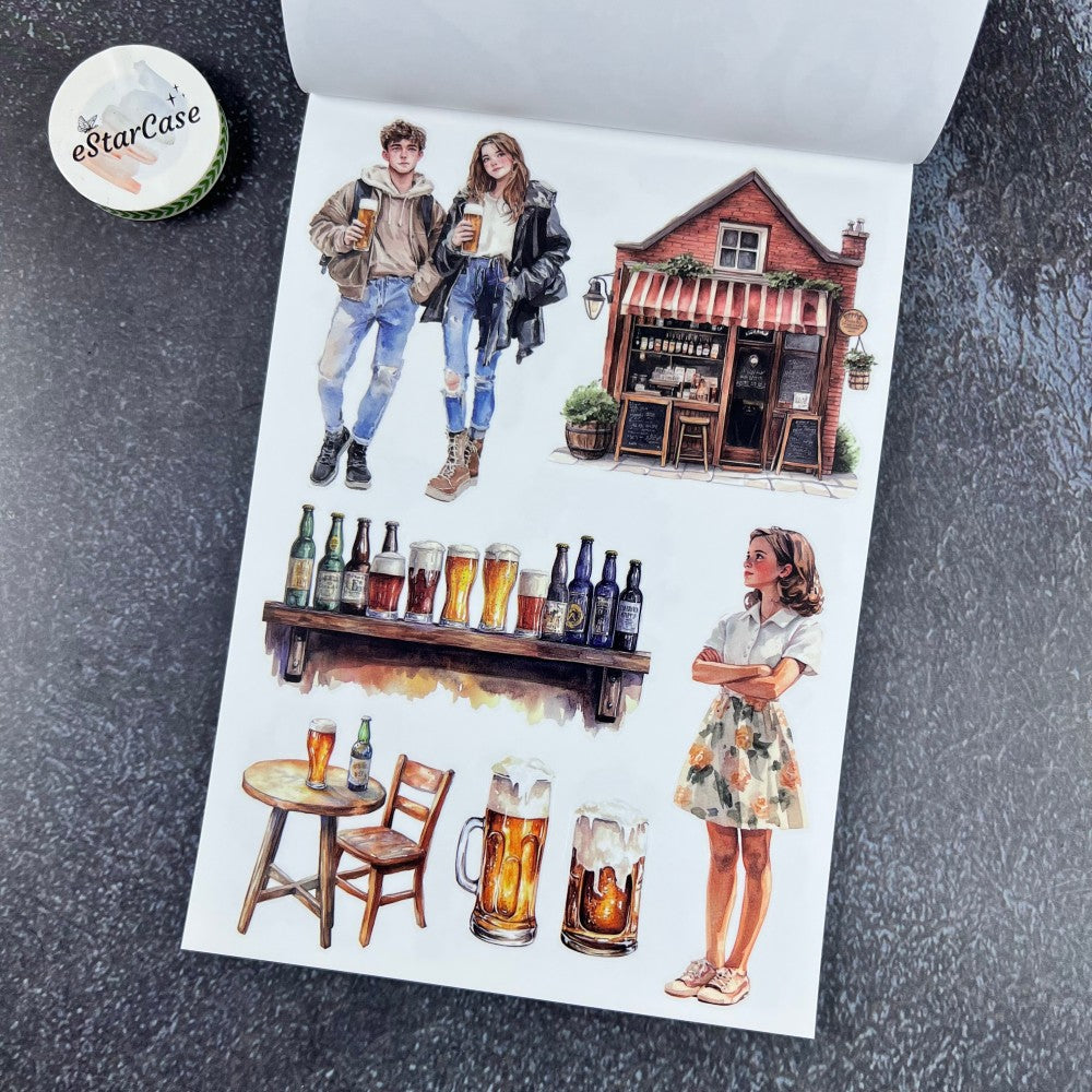 Bubble Feast Sticker Book