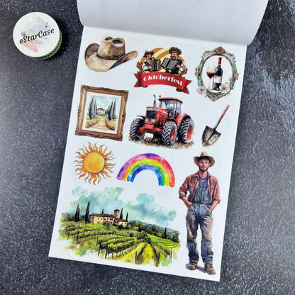 Bubble Feast Sticker Book