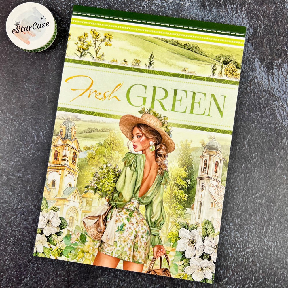 Fresh Green Sticker Book