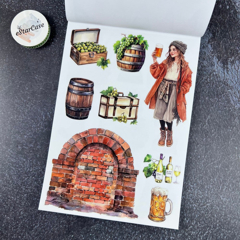 Bubble Feast Sticker Book