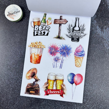 Bubble Feast Sticker Book