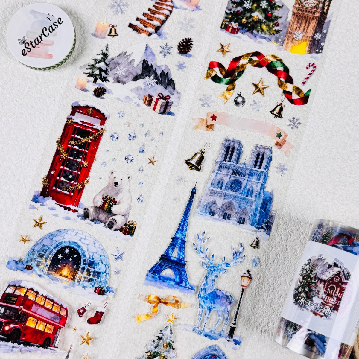 7cm*2m Frozen Wasteland Tape