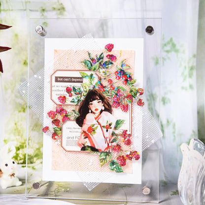 Fruit Full Branch Head Sticker 20pcs