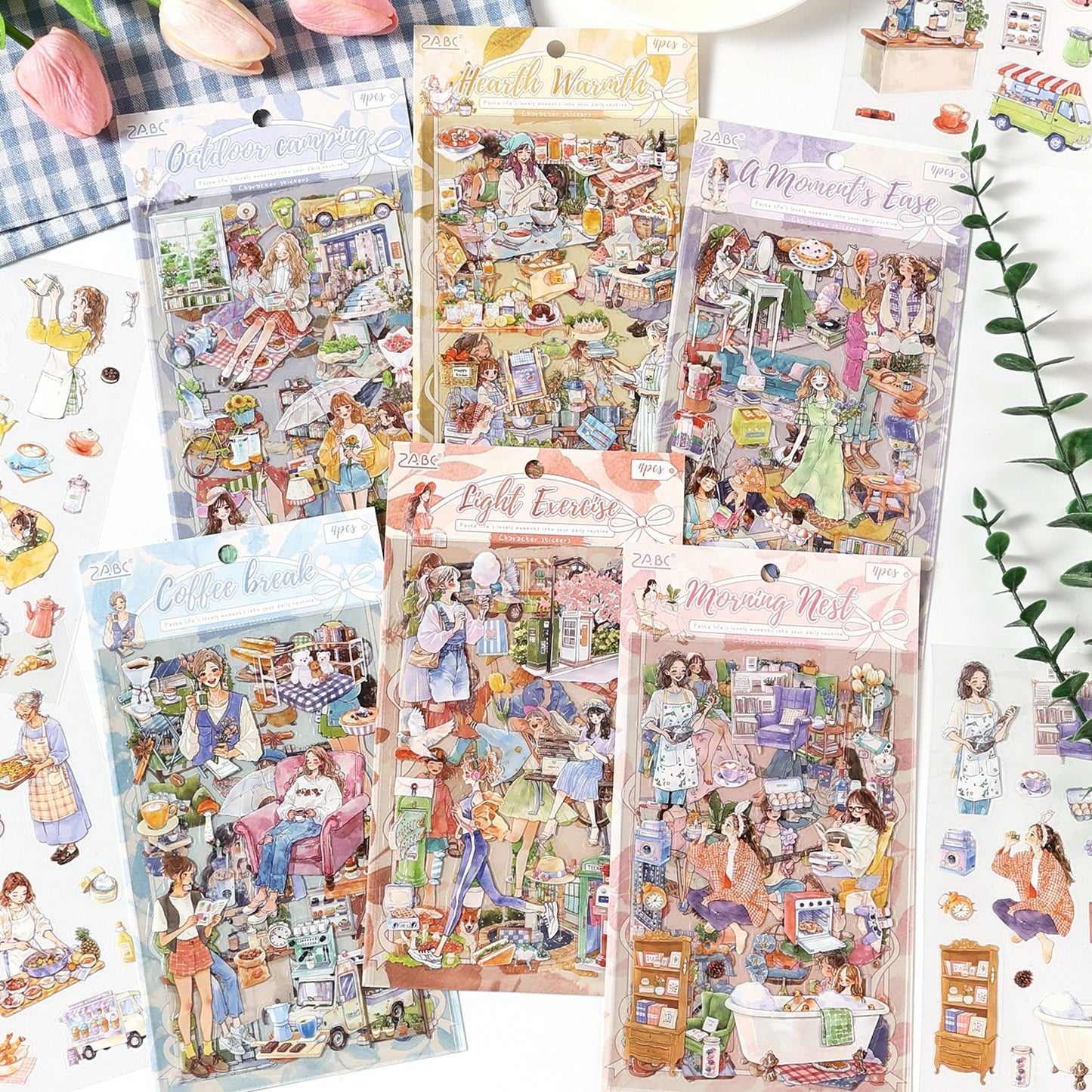 Fun Time Stickers 4pcs