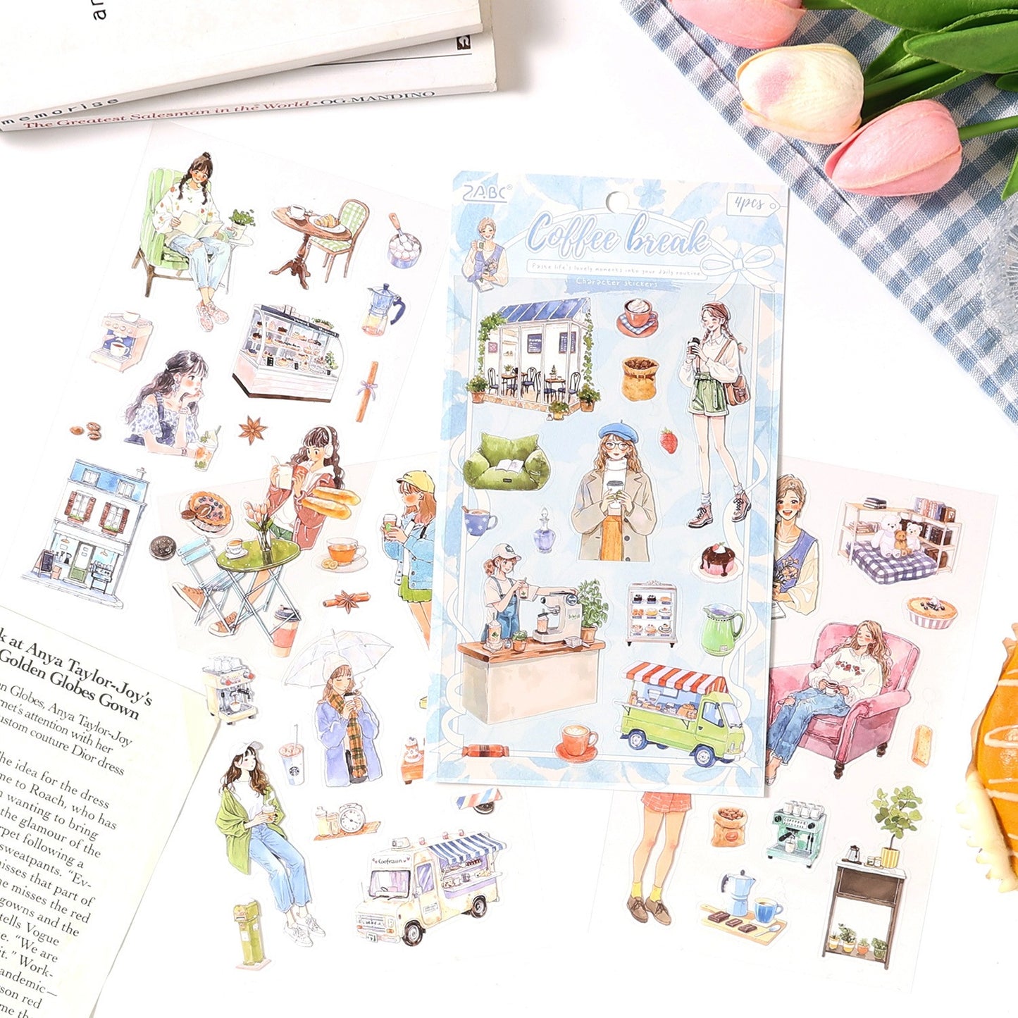 Fun Time Stickers 4pcs