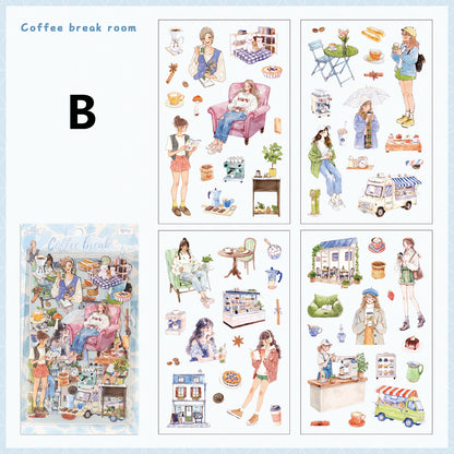 Fun Time Stickers 4pcs