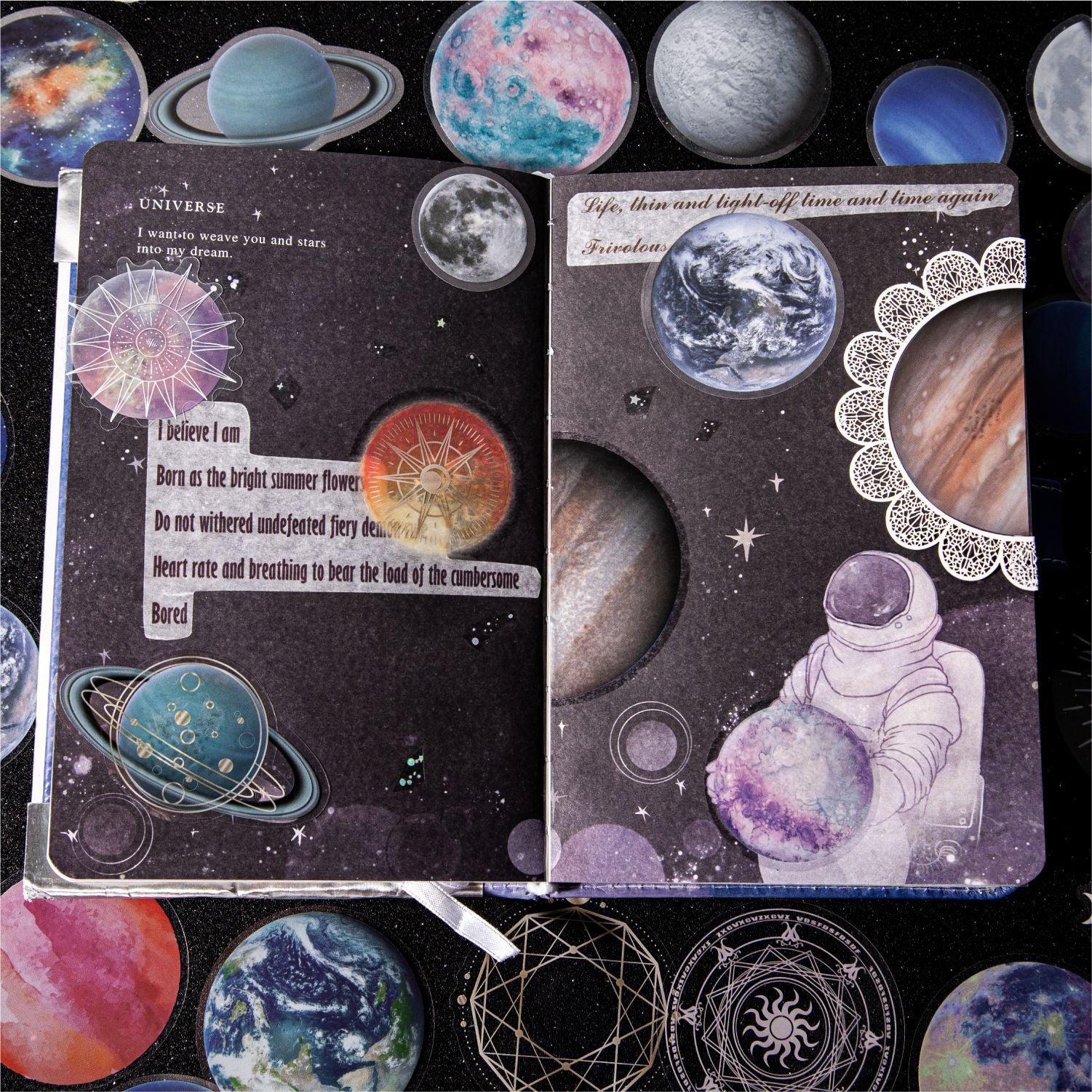 Galaxy Covenant Series Stickers 30pcs