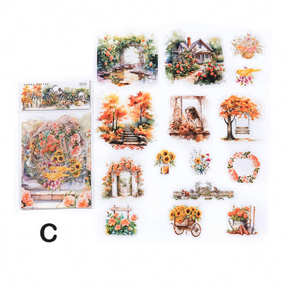 Garden Landscape Stickers 30pcs