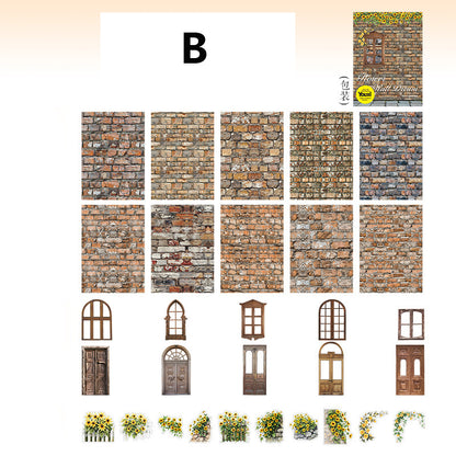 Garden Wall Sticker 30pcs