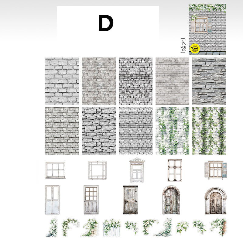 Garden Wall Sticker 30pcs