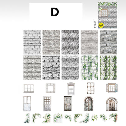 Garden Wall Sticker 30pcs