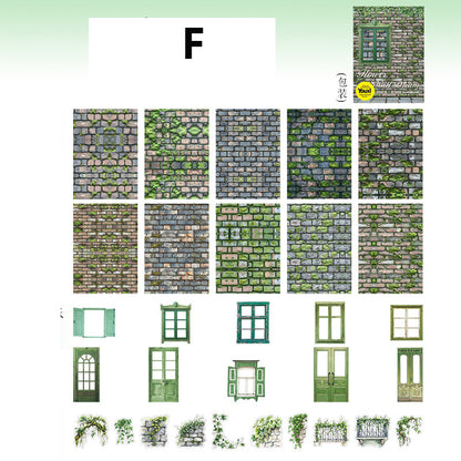 Garden Wall Sticker 30pcs