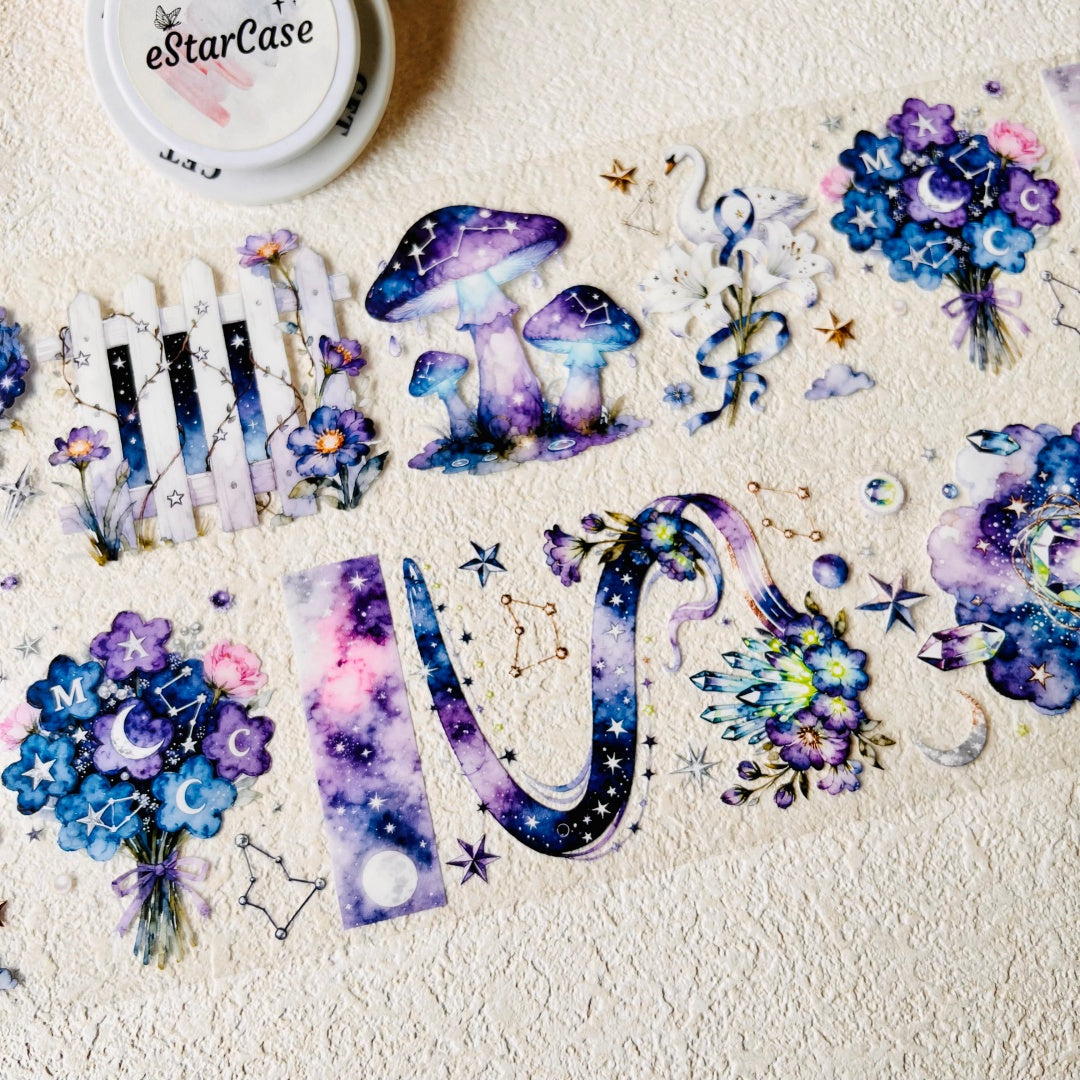 7cm*2m Garden of Moon & Stars Tape